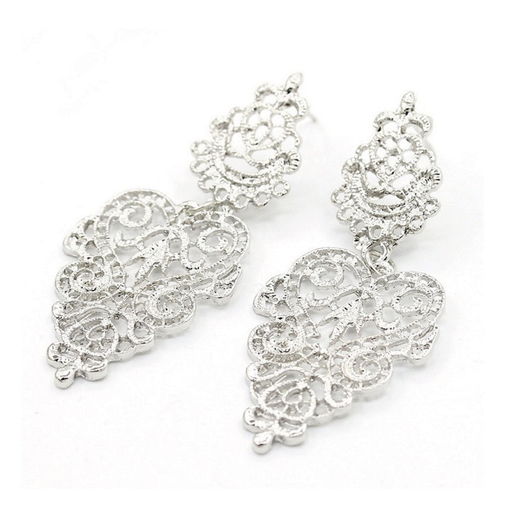 Agnes Earrings - Silver