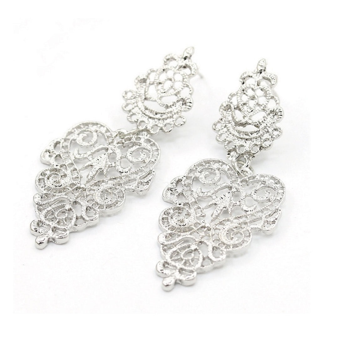 Agnes Earrings - Silver