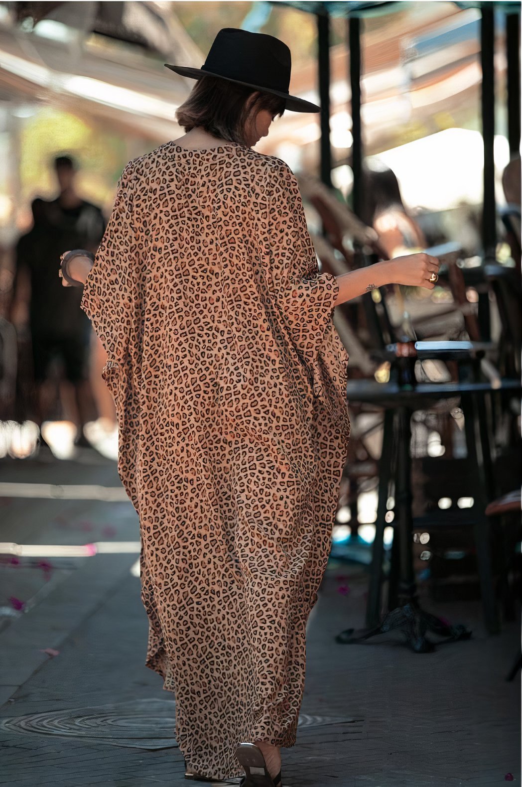 Wide Dress - Cheetah