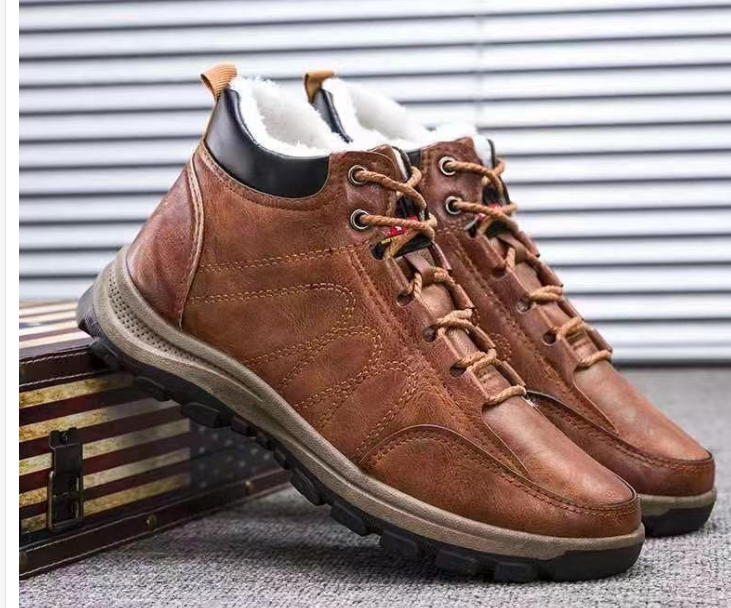Men's Non-Slip Outdoor Hiking Shoes — Breathable & Durable
