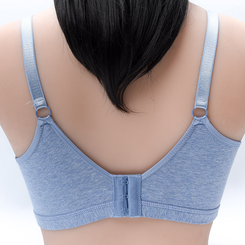 Maternity Nursing Bra with Front Closure and Cotton