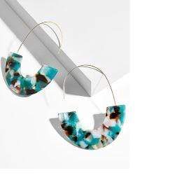 Macarena -Green Earrings - GT Elegance