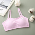 Girls' Soft Cotton Camisole & Training Bra Set — Comfortable Everyday Wear