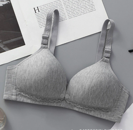 Maternity Nursing Bra with Front Closure and Cotton